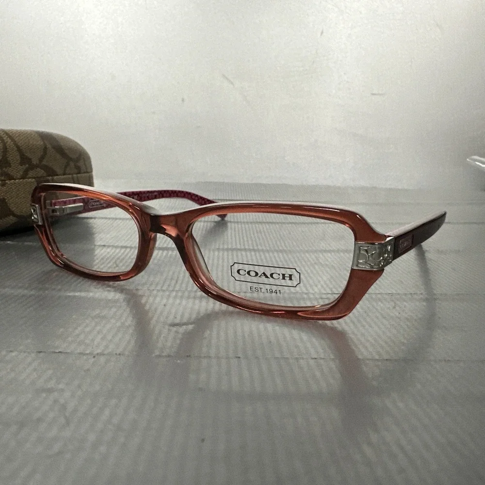 COACH Virginia 5032 Burgundy EYEGLASSES 51-17-135